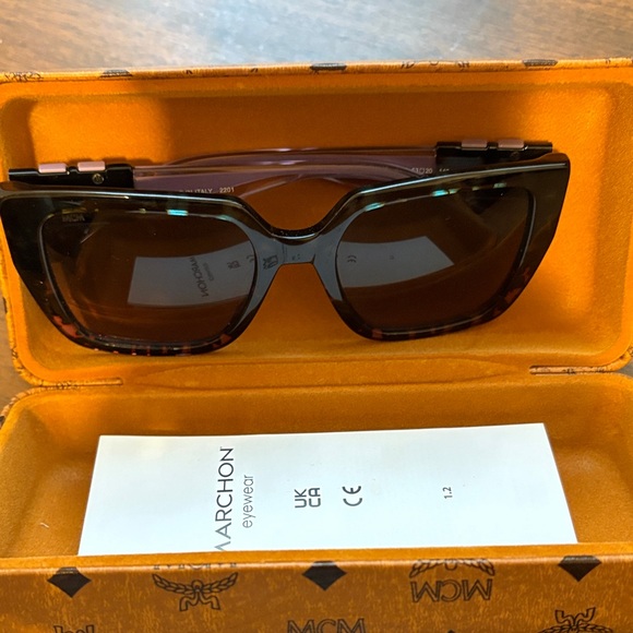 MCM Purple Sunglasses - Picture 2 of 4